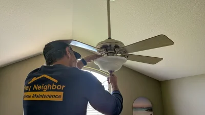ceiling fan installation